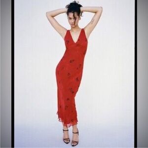 NWOT Realisation par the Eva Dress in Passion Size XS